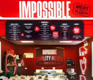 A pop-up restaurant from Impossible Foods