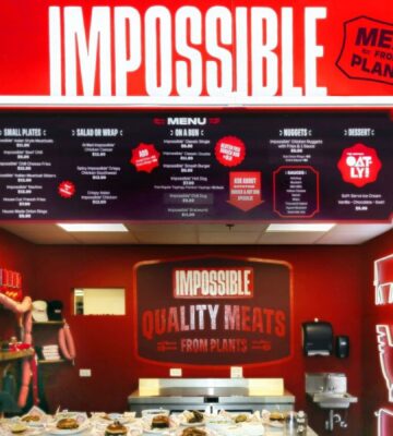 A pop-up restaurant from Impossible Foods