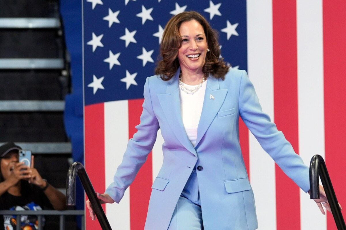 Presidential nominee Kamala Harris