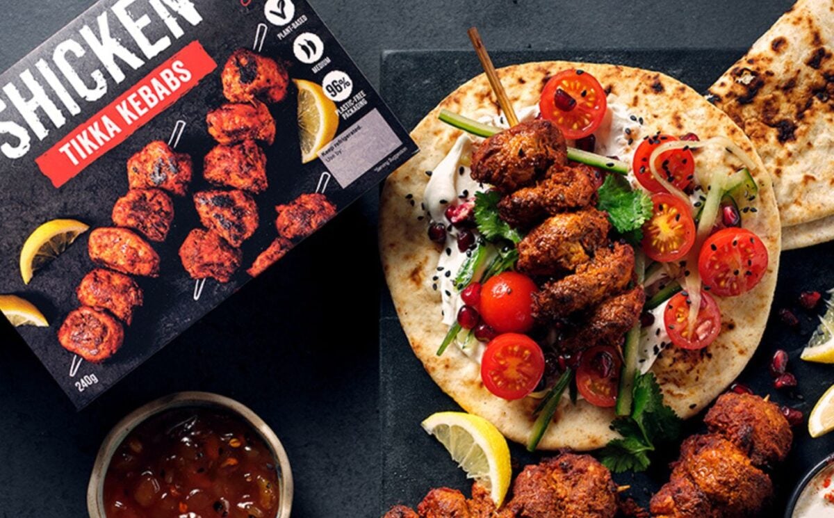 Vegan chicken products from plant-based brand Shicken