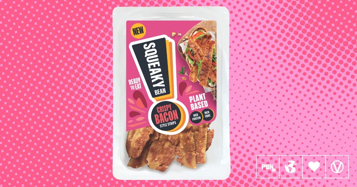 Squeaky Bean launches ready-to-eat vegan crispy bacon strips