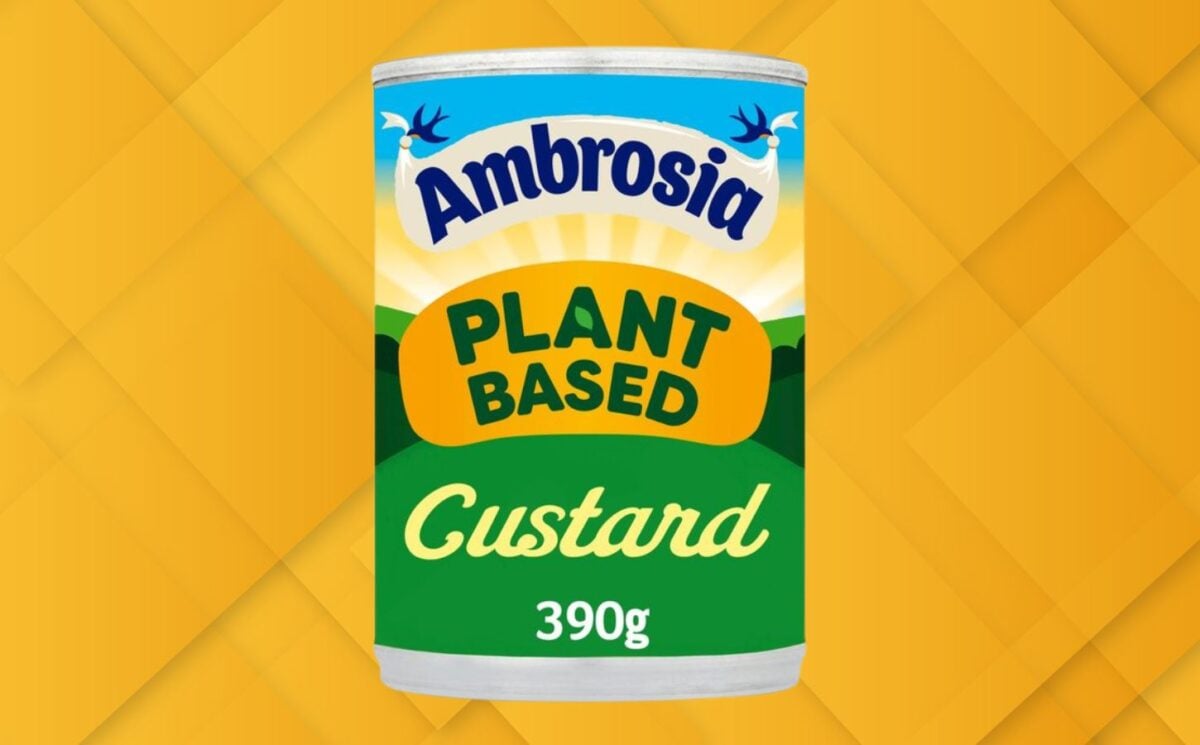 Vegan custard from Ambrosia - named Ambrosia Plant Based