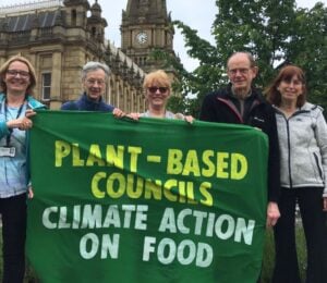 Activists from Plant Based Councils in West Yorkshire