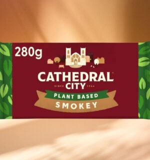 A packet of Cathedral City "smokey" flavor