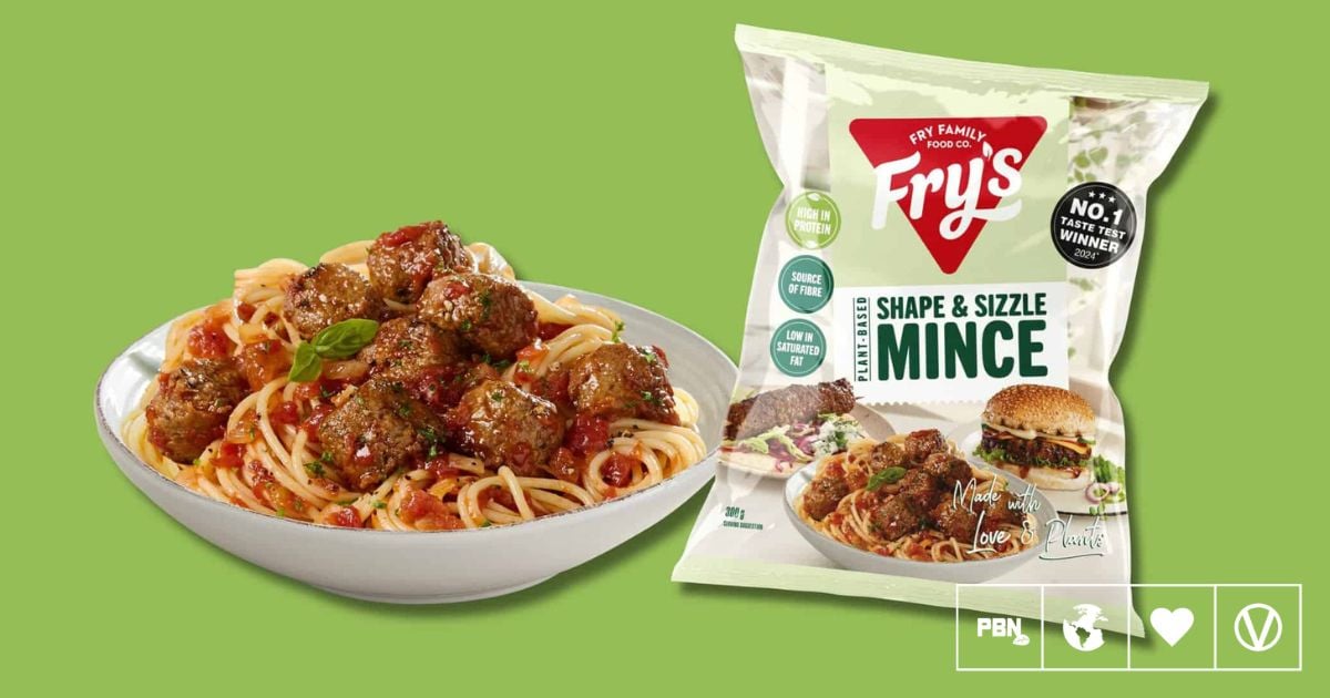 Fry’s Launches ‘UK First’ Vegan Formable Mince