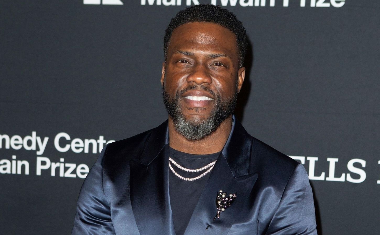 Photo shows actor and comedian Kevin Hart at a Comedy Central event