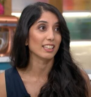 A still of vegan nutritionist Rohini Bajekal on ITV daytime show This Morning