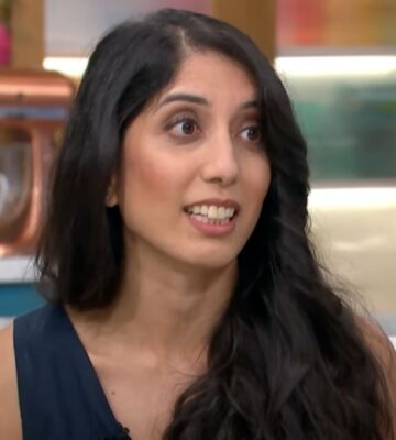 A still of vegan nutritionist Rohini Bajekal on ITV daytime show This Morning