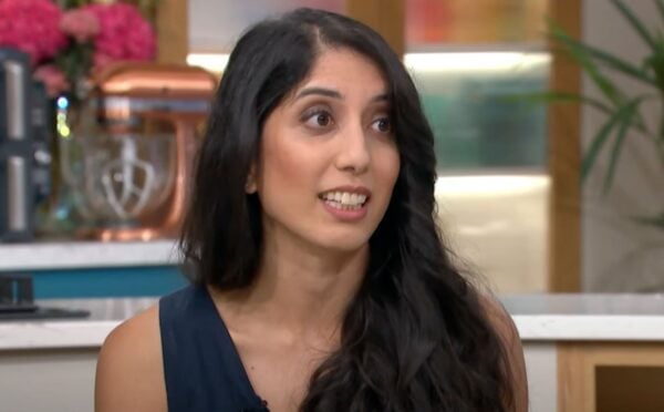 A still of vegan nutritionist Rohini Bajekal on ITV daytime show This Morning