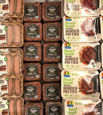 plant-based meat products