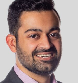 A headshot of UMAMI Bioworks CEO Mihir Pershad