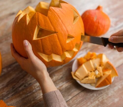 Pumpkin carving