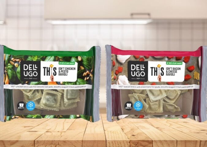 Two packs of THIS vegan ravioli in partnership with Dell’Ugo