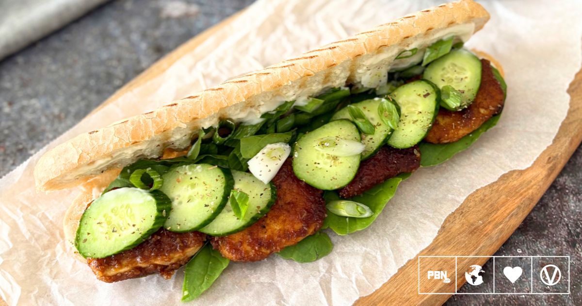 This Fiery Tofu Sandwich Is A Protein-Packed Vegan Lunch - Plant Based News