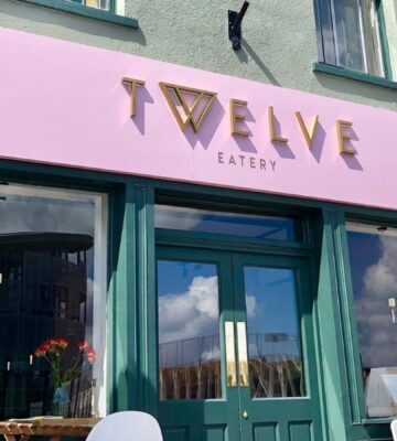 The outside of Bournemouth vegan restaurant Twelve