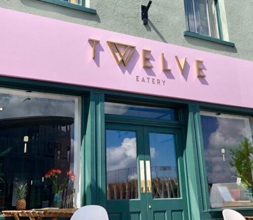 The outside of Bournemouth vegan restaurant Twelve