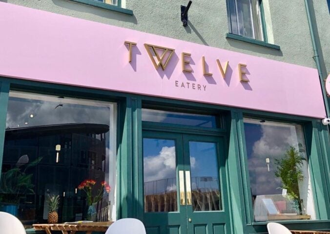 The outside of Bournemouth vegan restaurant Twelve