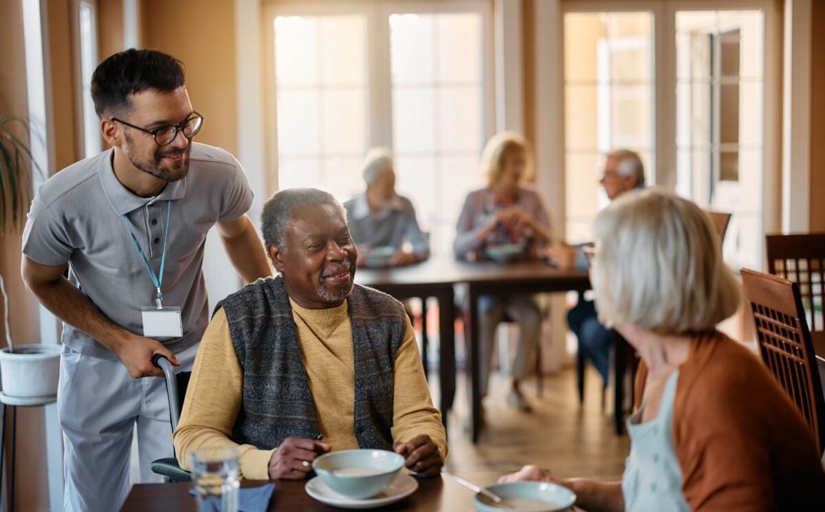 Care home residents