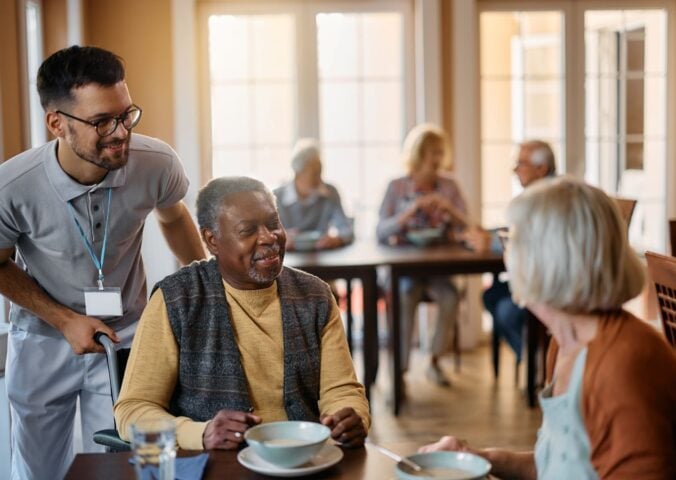 Care home residents