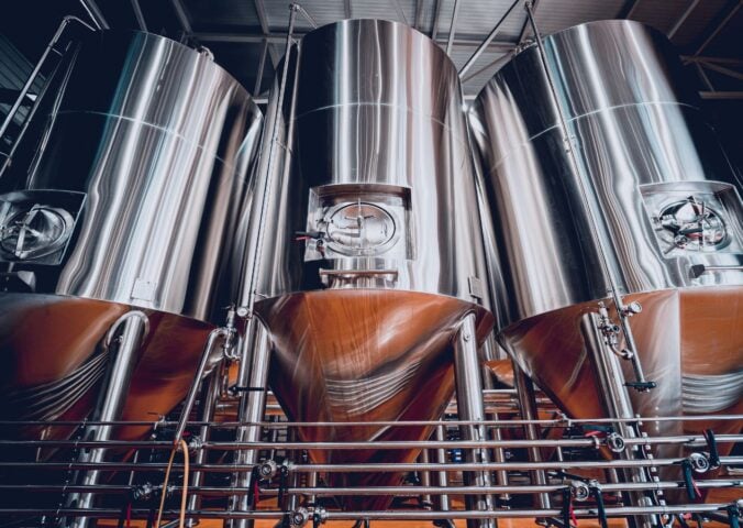 Fermentation vats