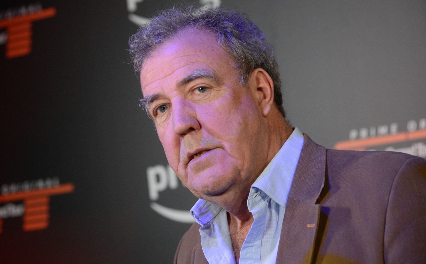 Photo shows TV personality Jeremy Clarkson at an Amazon Prime event