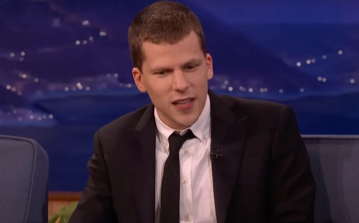 A still of actor Jesse Eisenberg appearing on Conan