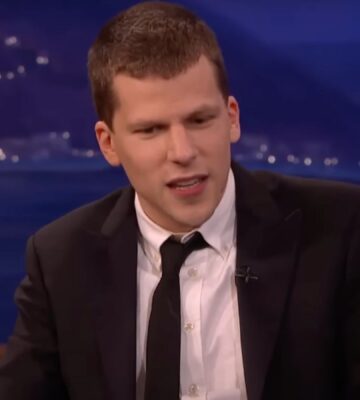 A still of actor Jesse Eisenberg appearing on Conan