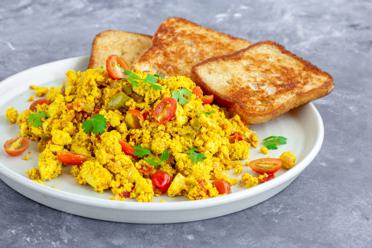 scrambled tofu