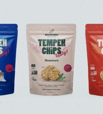 A selection of tempeh chips from Mamane Whole Foods