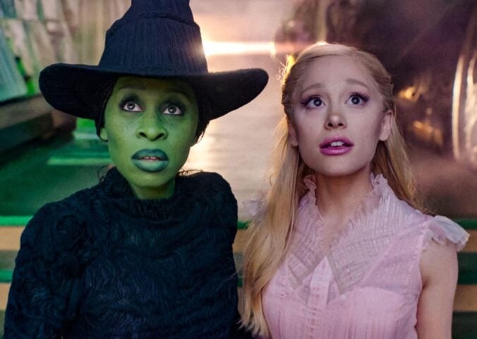 Cynthia Erivo and Ariana Grande in Wicked