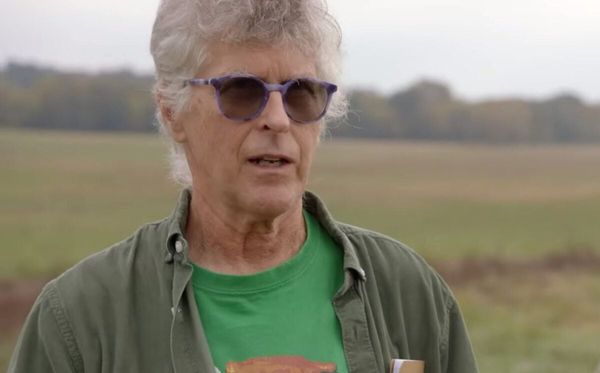 Photo shows Impossible Foods founder Pat Brown in the new documentary "WILD HOPE: Mission Impossible"