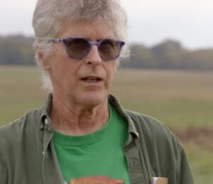 Photo shows Impossible Foods founder Pat Brown in the new documentary "WILD HOPE: Mission Impossible"