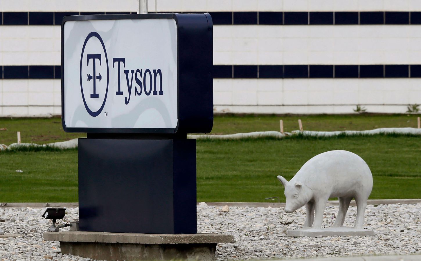 Tyson Foods sign