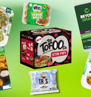 A selection of new products being launched for Veganuary 2025