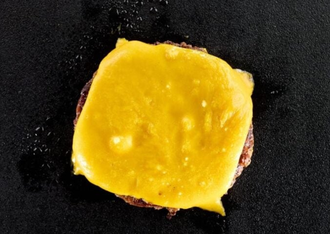 vegan cheese melted