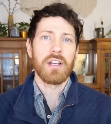 A still of Mic the Vegan from a recent YouTube video debunking the idea that vegans have smaller brains