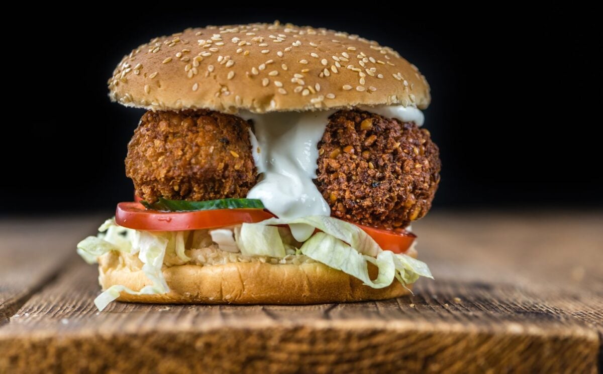 falafel burger