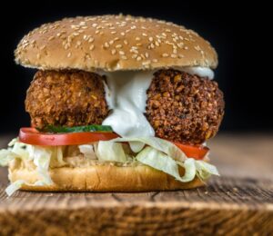 falafel burger