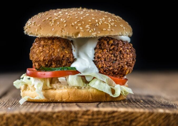 falafel burger