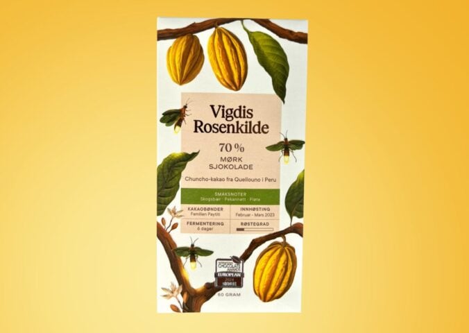 Vigdis Rosenkilde’s 70-percent cocoa Quellouno, named the best dark chocolate bar in the world