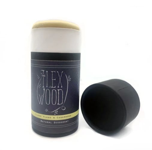 Ilex Wood natural vegan deodorant, one of the best vegan deodorant brands