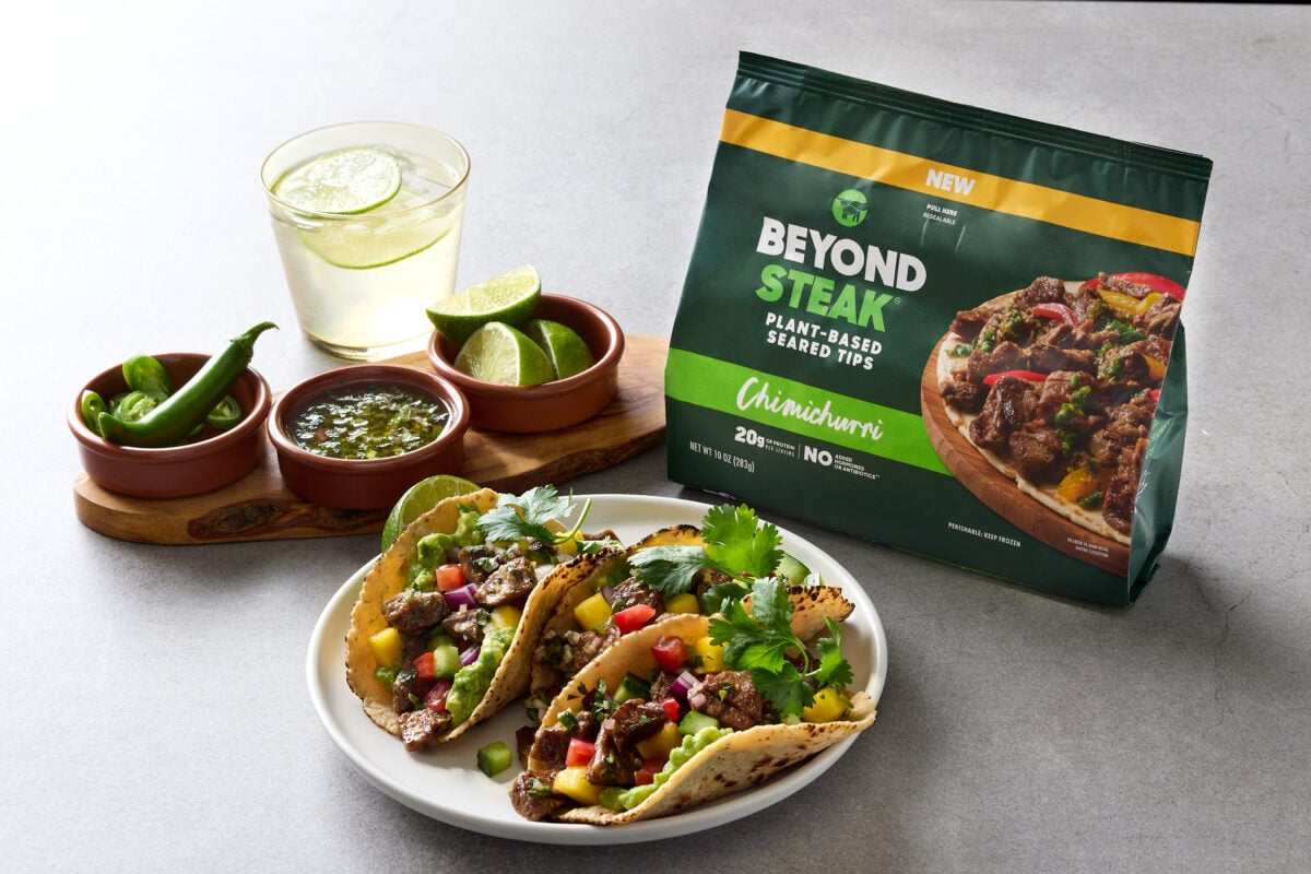 Chimichurri Beyond Steak tacos