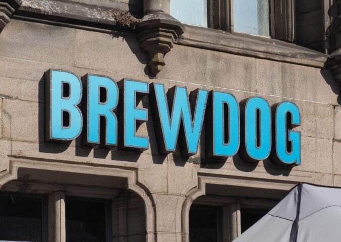 The outside of vegan-friendly pub and brewery chain Brewdog