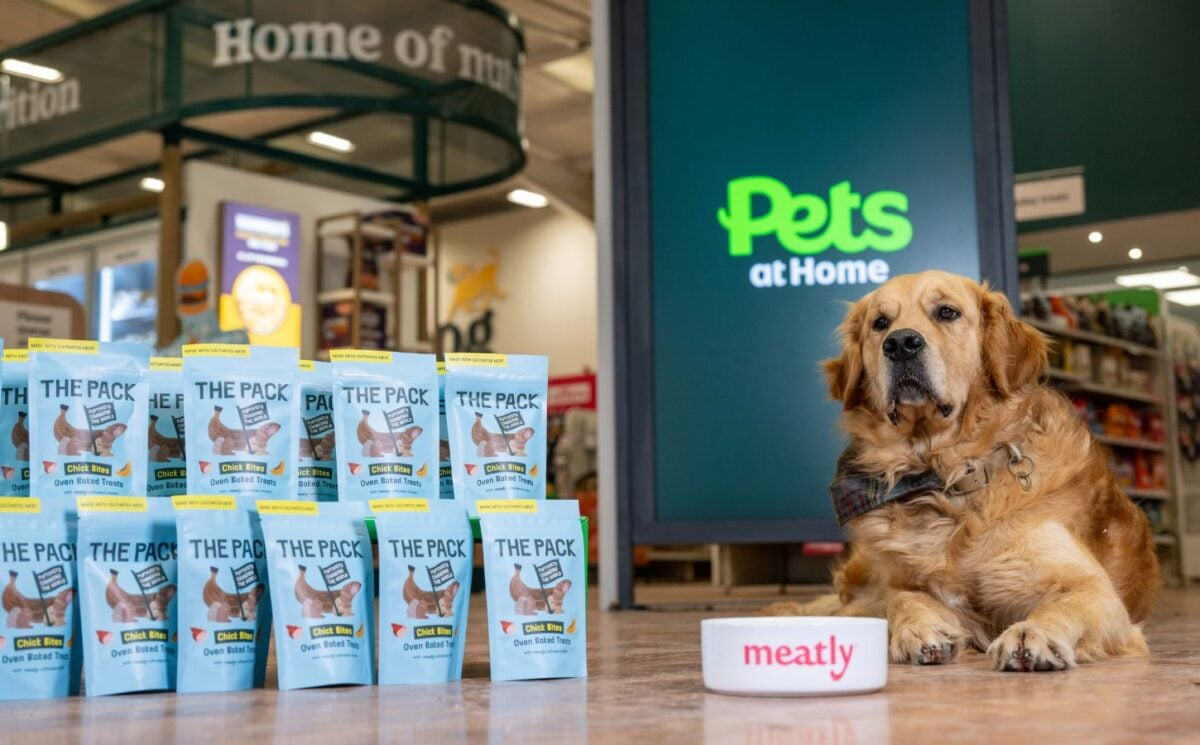 Cultivated dog treats from Meatly at Pets at Home