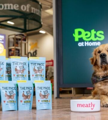 Cultivated dog treats from Meatly at Pets at Home