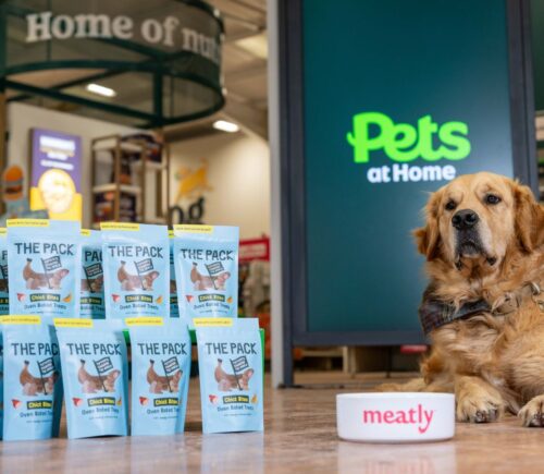 Cultivated dog treats from Meatly at Pets at Home