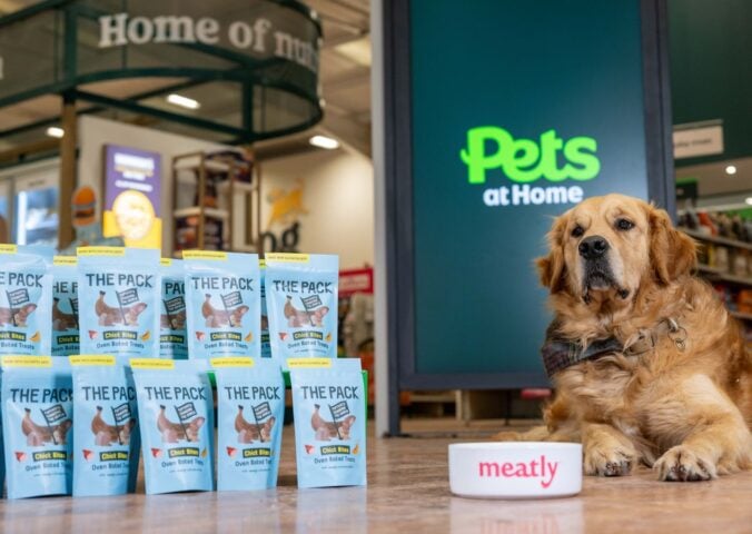 Cultivated dog treats from Meatly at Pets at Home