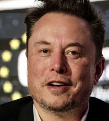 Photo shows billionaire Elon Musk