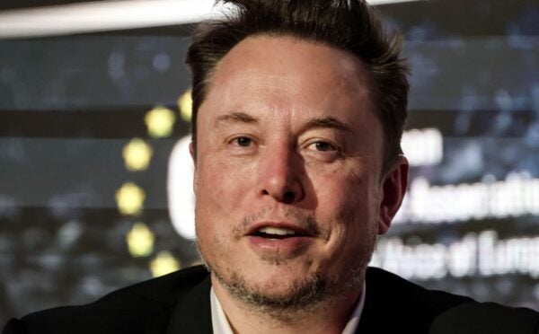 Photo shows billionaire Elon Musk