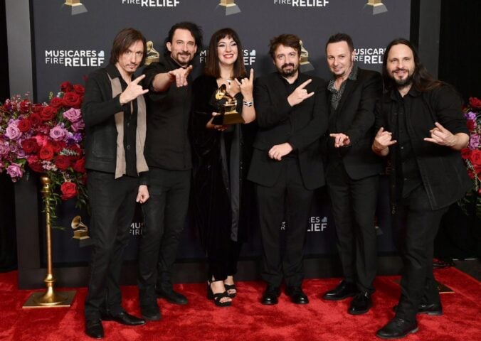 Gojira at the Grammys